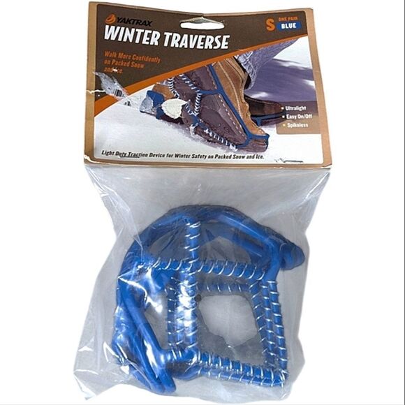 YAKTRAX Winter Traverse Light Duty Spikeless Traction Device size S 38-42.5 - Picture 1 of 4